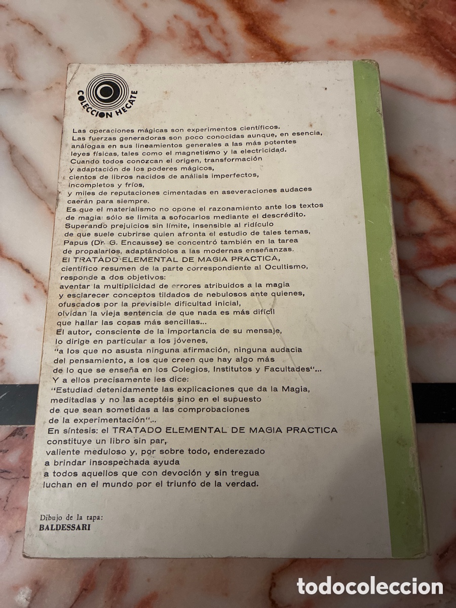Libros: Tratado elemental de magia practica- Papus - Foto 2