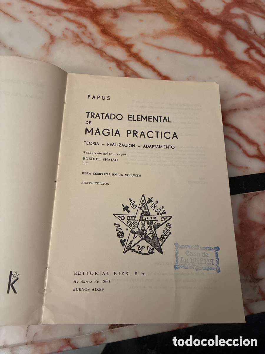 Libros: Tratado elemental de magia practica- Papus - Foto 3