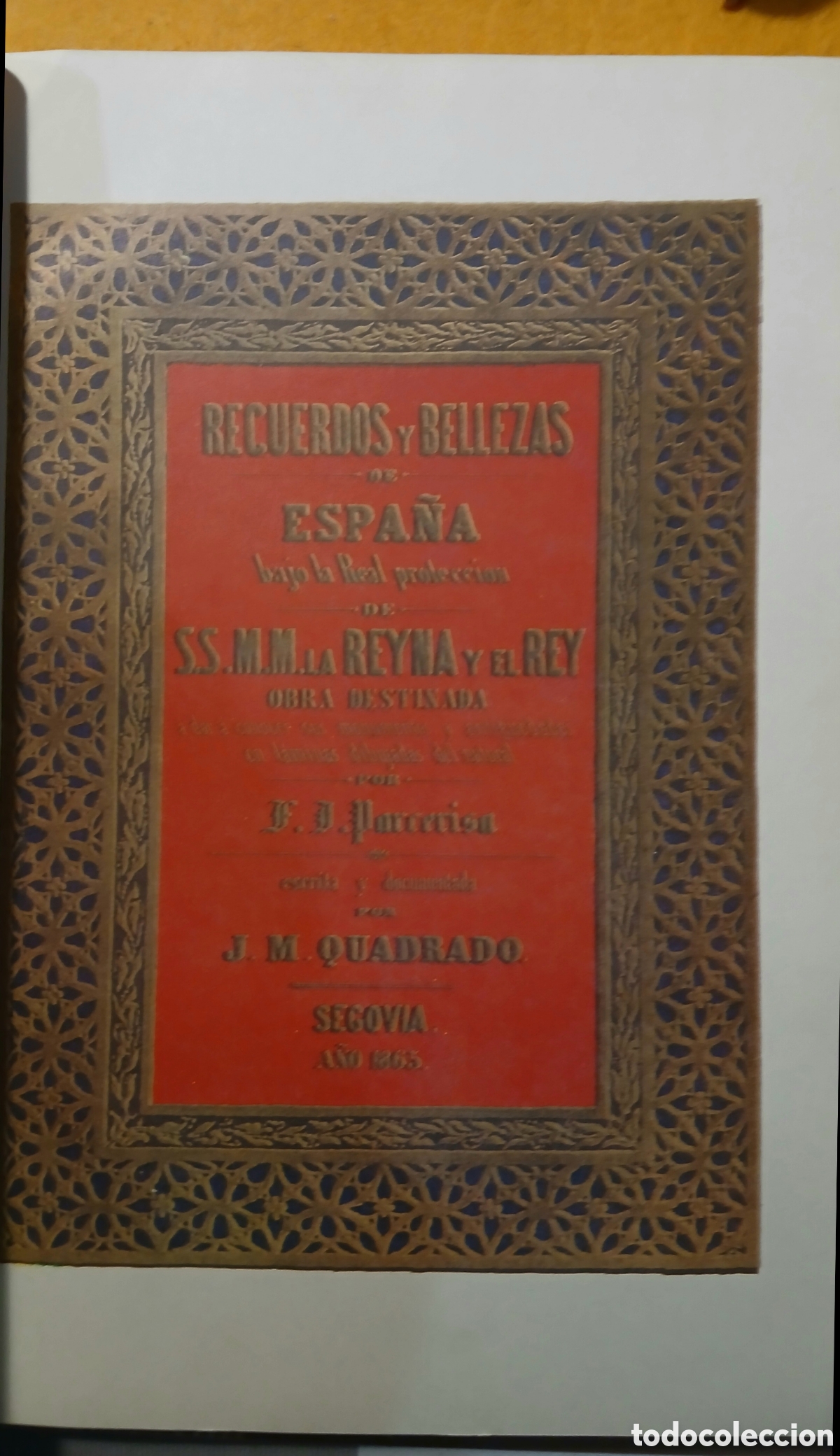 books: Recuerdos y Bellezas de Espa&ntilde;a, Parcerisa