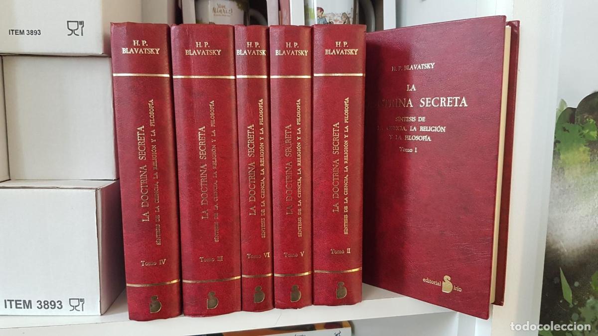 Libros: DOCTRINA SECRETA-OBRA COMPLETA-6 TOMOS - BLAVATSKY, H.P