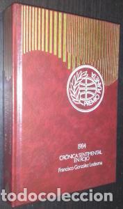 Libros: CR&Oacute;NICA SENTIMENTAL EN ROJO - Gonz&aacute;lez Ledesma,Francisco - Foto 1