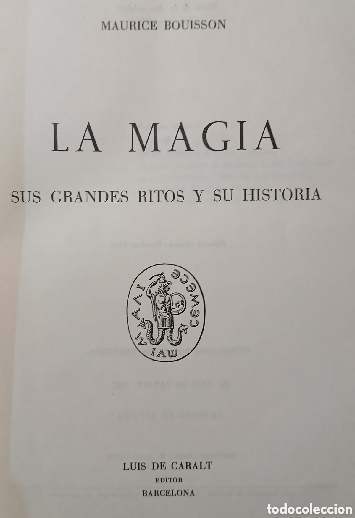 Libros: La magia, Maurice Bouisson - Foto 2