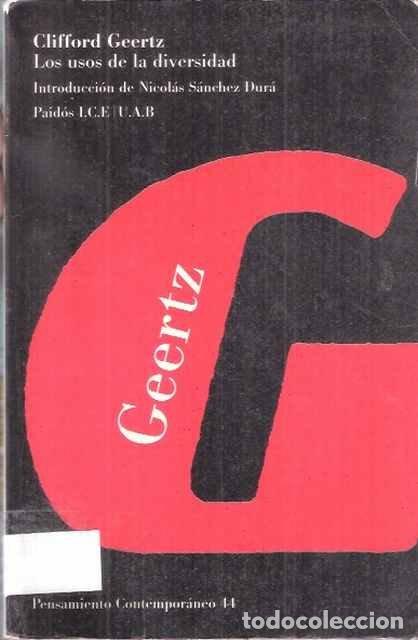 Libros: Los usos de la diversidad - Clifford Geertz - Foto 1