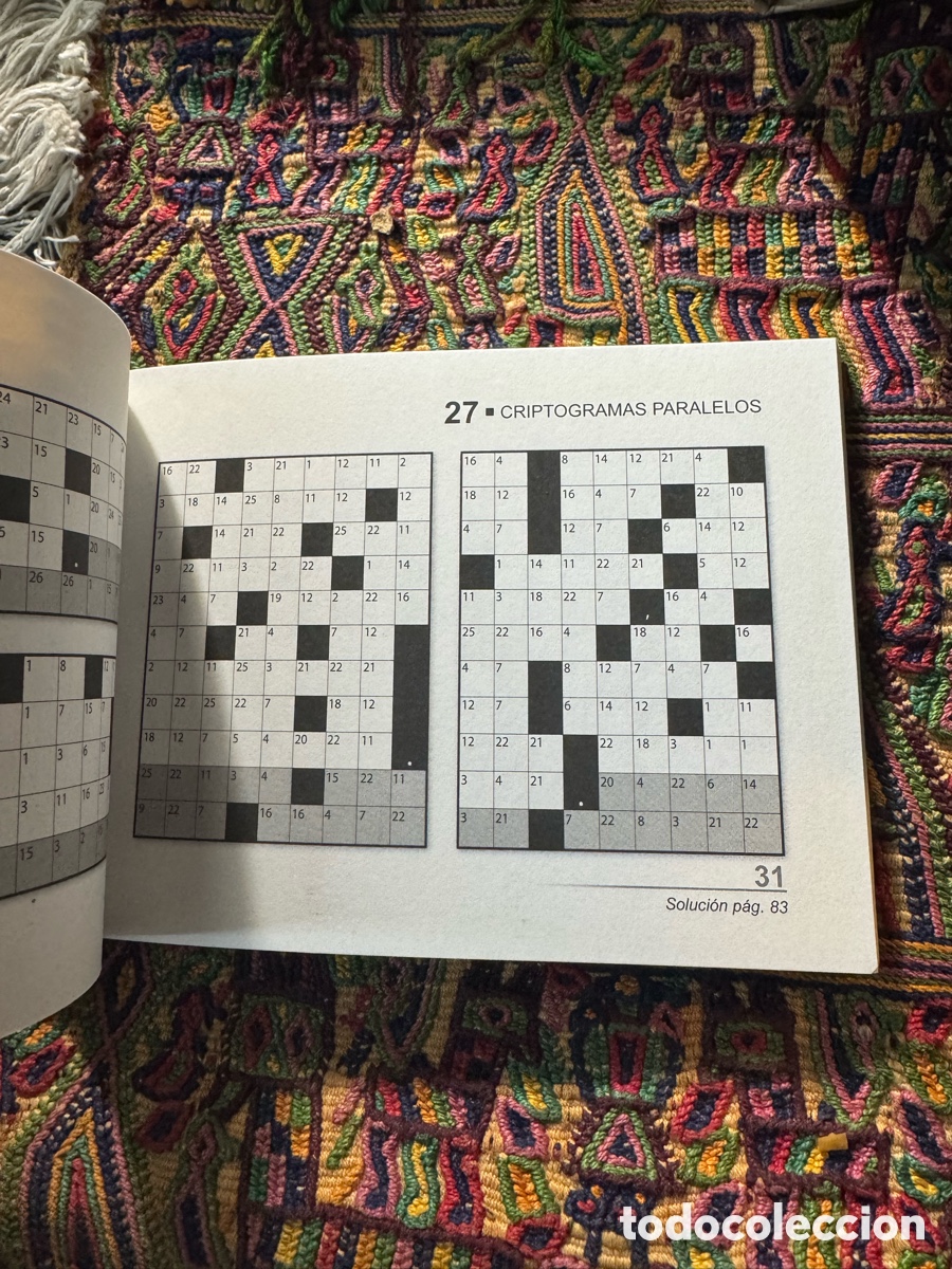 Libros: Criptogramas y baldosas Agust&iacute;n Fonseca - Foto 3