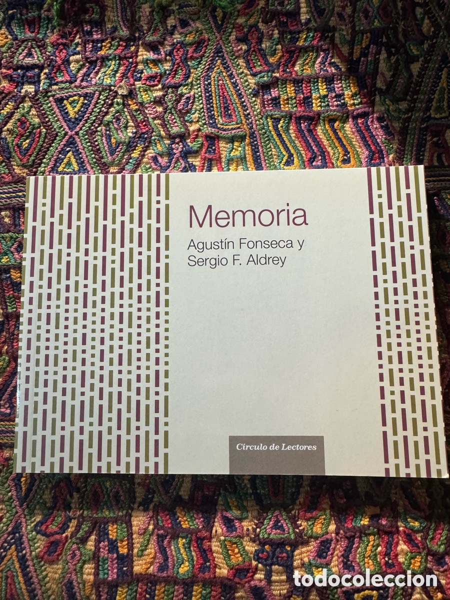 Libros: Memoria Agust&iacute;n Fonseca C&iacute;rculo de lectores - Foto 1
