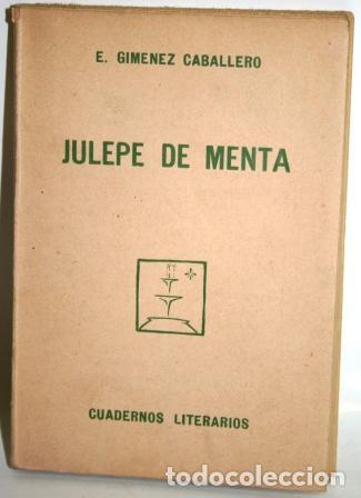 Libros: Julepe de Menta - GIM&Eacute;NEZ CABALLERO, E. - Foto 3