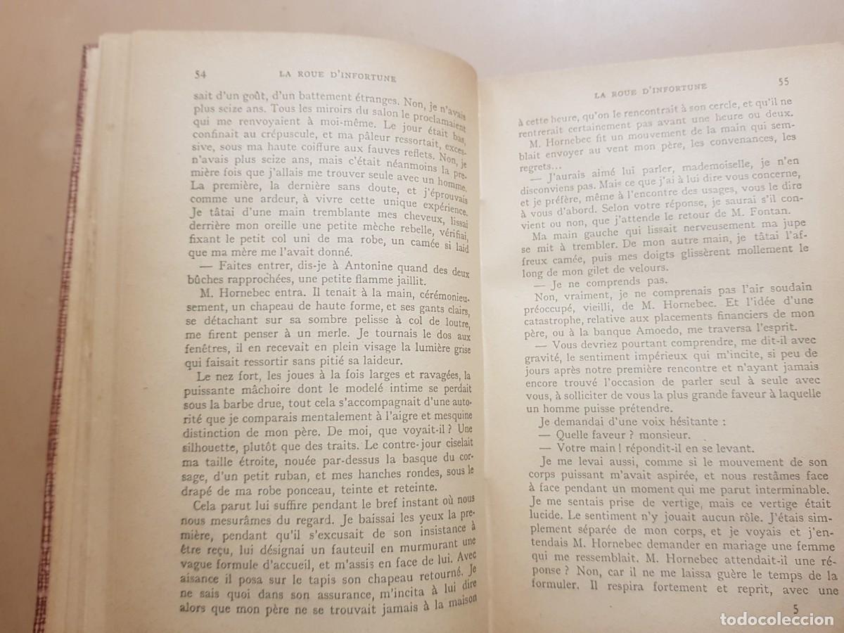 Libros: GERMAINE BEAUMONT - LA ROUE DINFORTUNE - LIB. PLON - 1948 - Foto 6