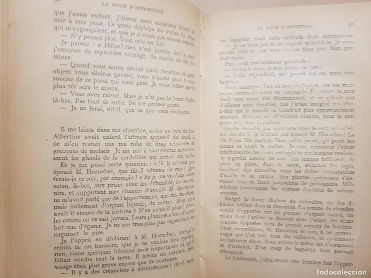 Libros: GERMAINE BEAUMONT - LA ROUE DINFORTUNE - LIB. PLON - 1948 - Foto 7