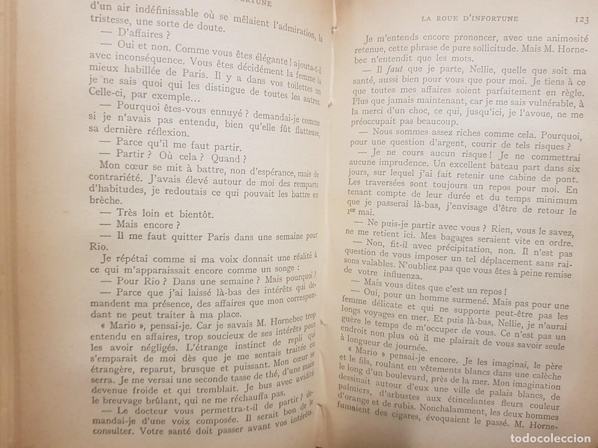 Libros: GERMAINE BEAUMONT - LA ROUE DINFORTUNE - LIB. PLON - 1948 - Foto 8