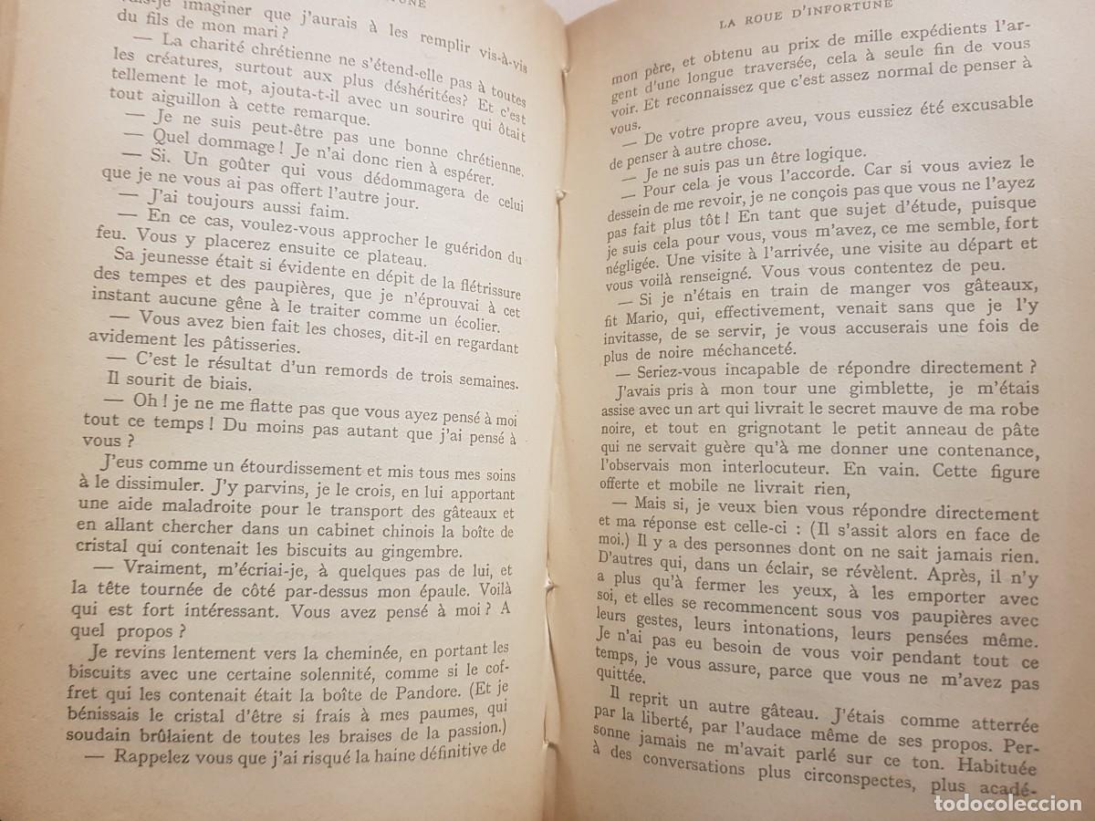 Libros: GERMAINE BEAUMONT - LA ROUE DINFORTUNE - LIB. PLON - 1948 - Foto 9