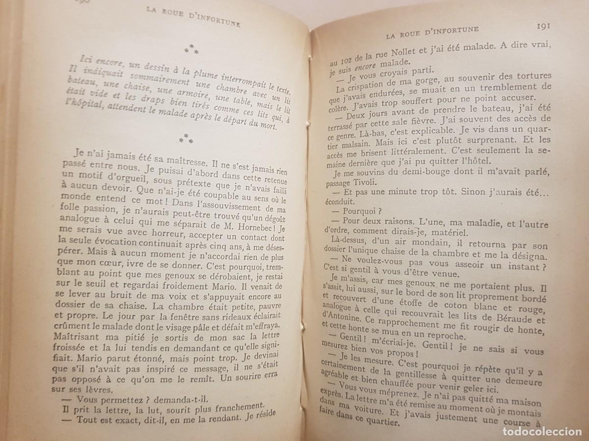Libros: GERMAINE BEAUMONT - LA ROUE DINFORTUNE - LIB. PLON - 1948 - Foto 10