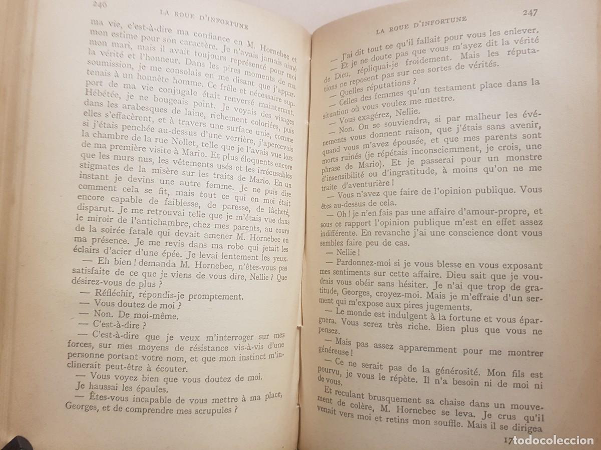 Libros: GERMAINE BEAUMONT - LA ROUE DINFORTUNE - LIB. PLON - 1948 - Foto 12