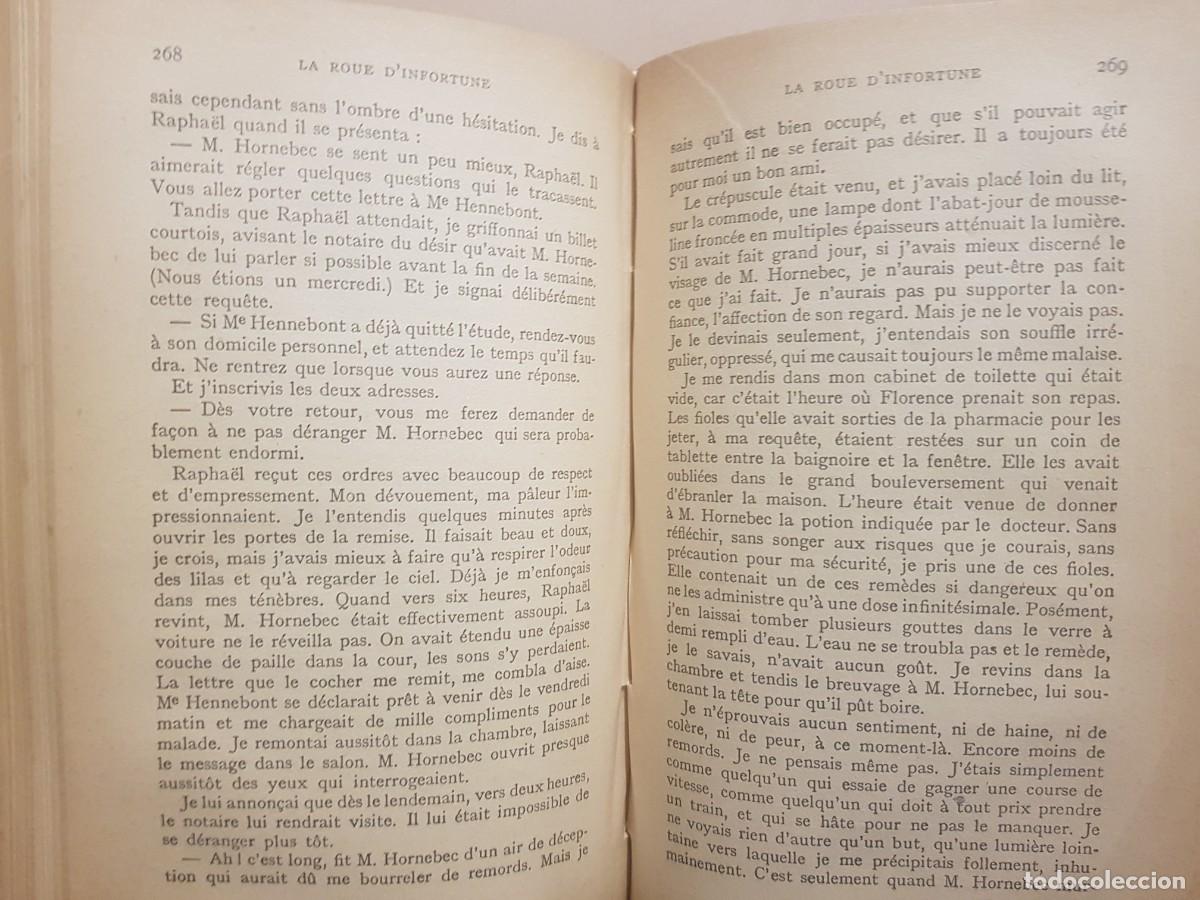 Libros: GERMAINE BEAUMONT - LA ROUE DINFORTUNE - LIB. PLON - 1948 - Foto 13