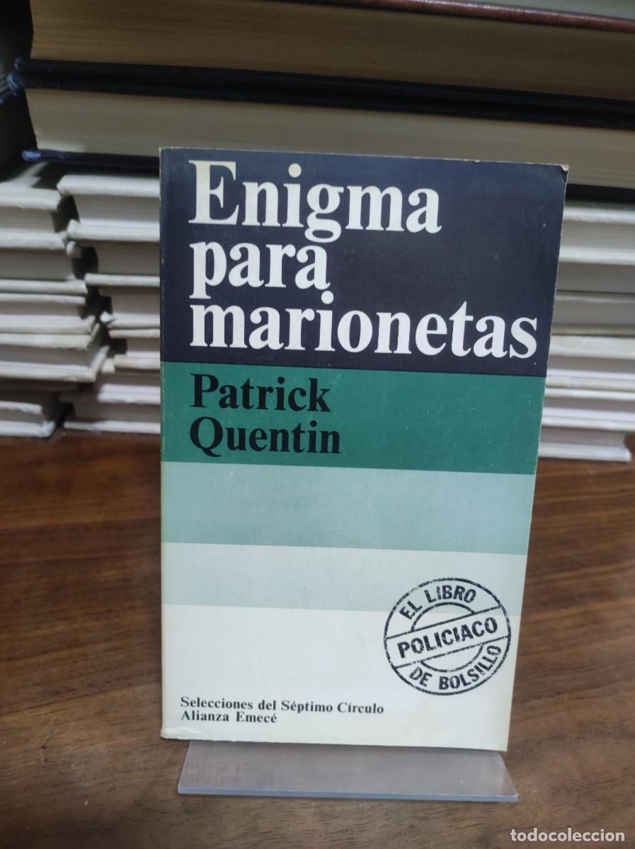 Libros: Enigma para marionetas Patrick Quentin - Foto 1