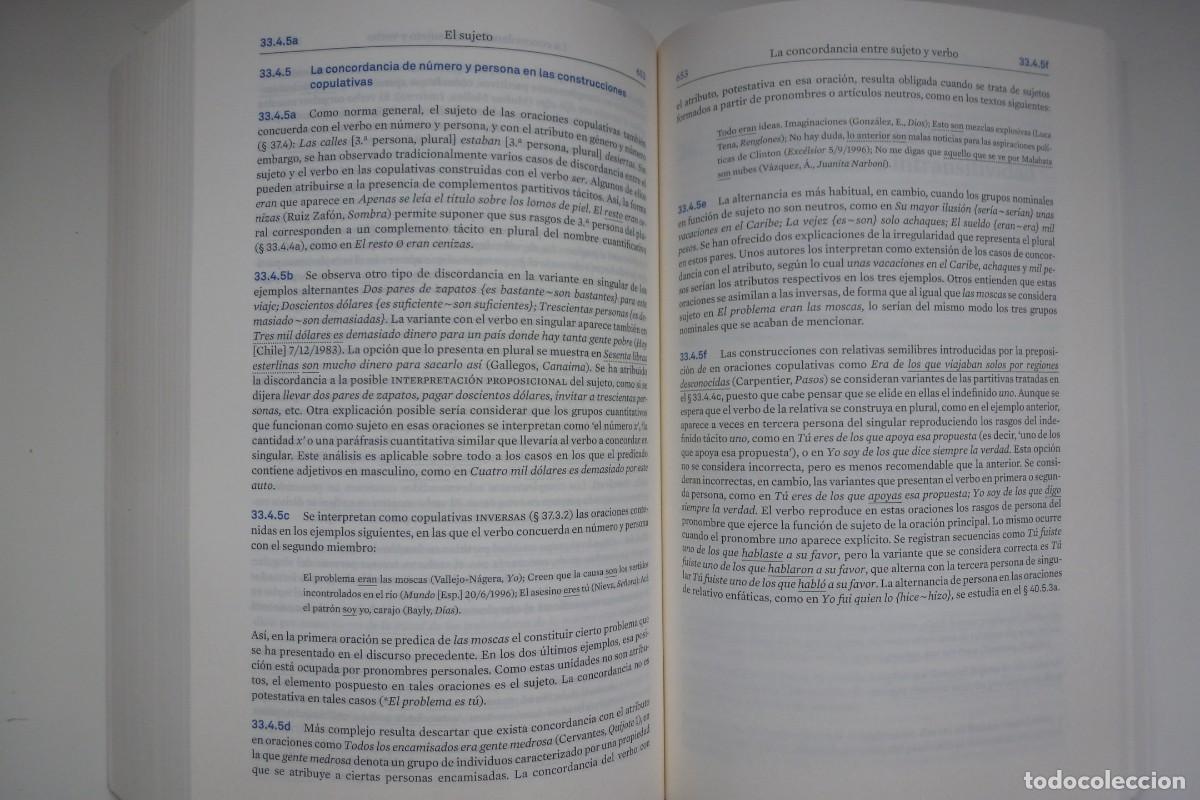 Libros: NUEVA GRAM&Aacute;TICA DE LA LENGUA ESPA&Ntilde;OLA. MANUAL - Foto 4
