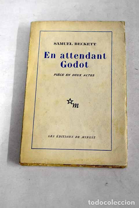 Libros: En attendant Godot: piece en deux actes.- Beckett, Samuel