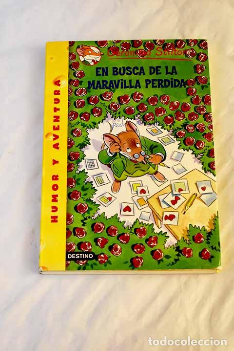 Libros: En busca de la maravilla perdida.- Stilton, Geronimo - Foto 1