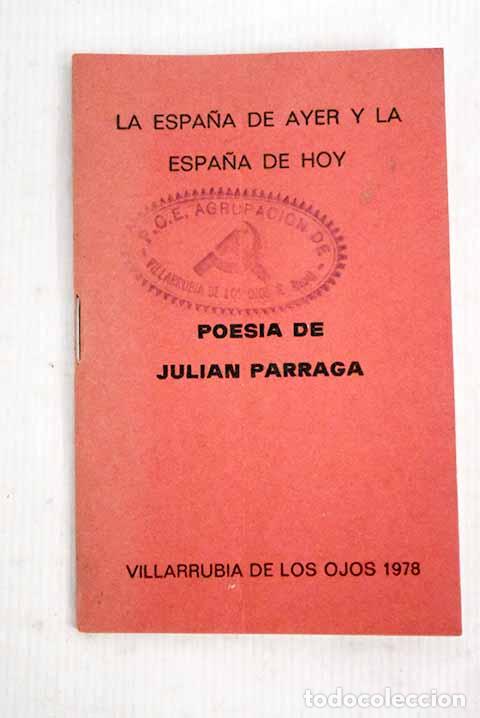 Libros: Poes&iacute;a de Juli&aacute;n P&aacute;rraga - Foto 1