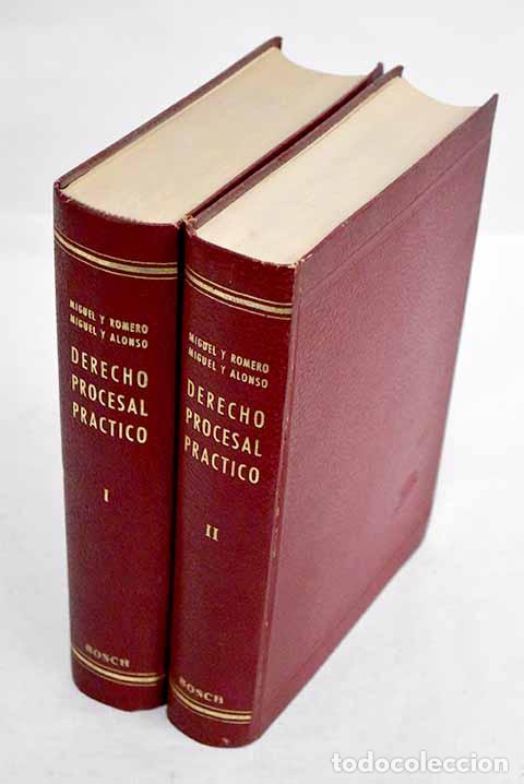 Libros: Derecho procesal pr&aacute;ctico.- Miguel y Romero, Mauro - Foto 1