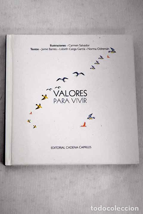 Libros: Valores para vivir: Salvador, Carmen.- Salvador, Carmen
