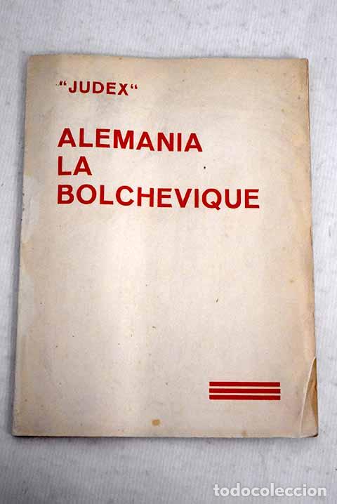 Libros: Alemania, la bolchevique.- Judex