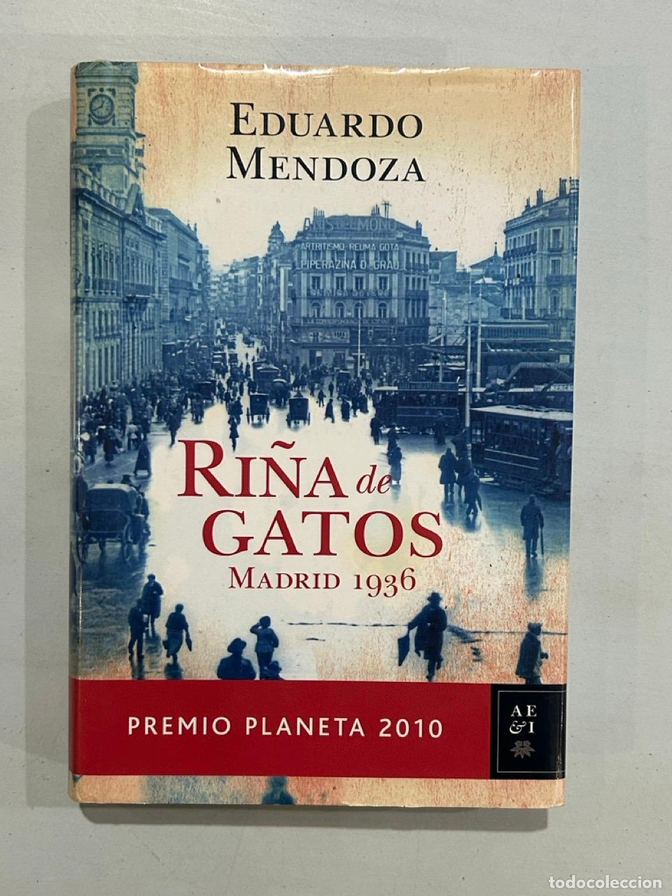 Libros: Eduardo Mendoza - Ri&ntilde;a de gatos - Foto 1
