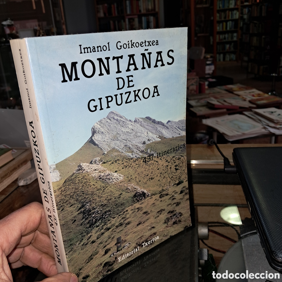 Libros: Imanol Goikoetxea, Monta&ntilde;as de Guip&uacute;zcoa, Txertoa - Foto 1