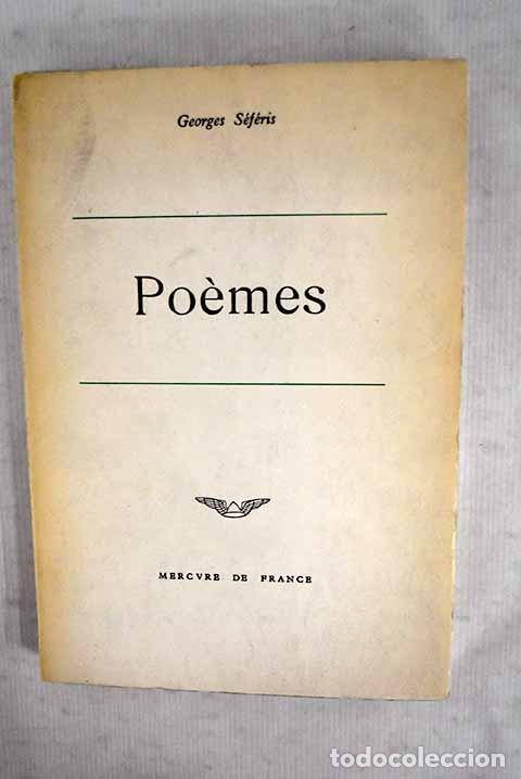 Libros: Poemes: Seferis, Georges.- Seferis, Georges - Foto 1