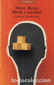 Libros: Mente y sociedad - Mario Bunge - Foto 1
