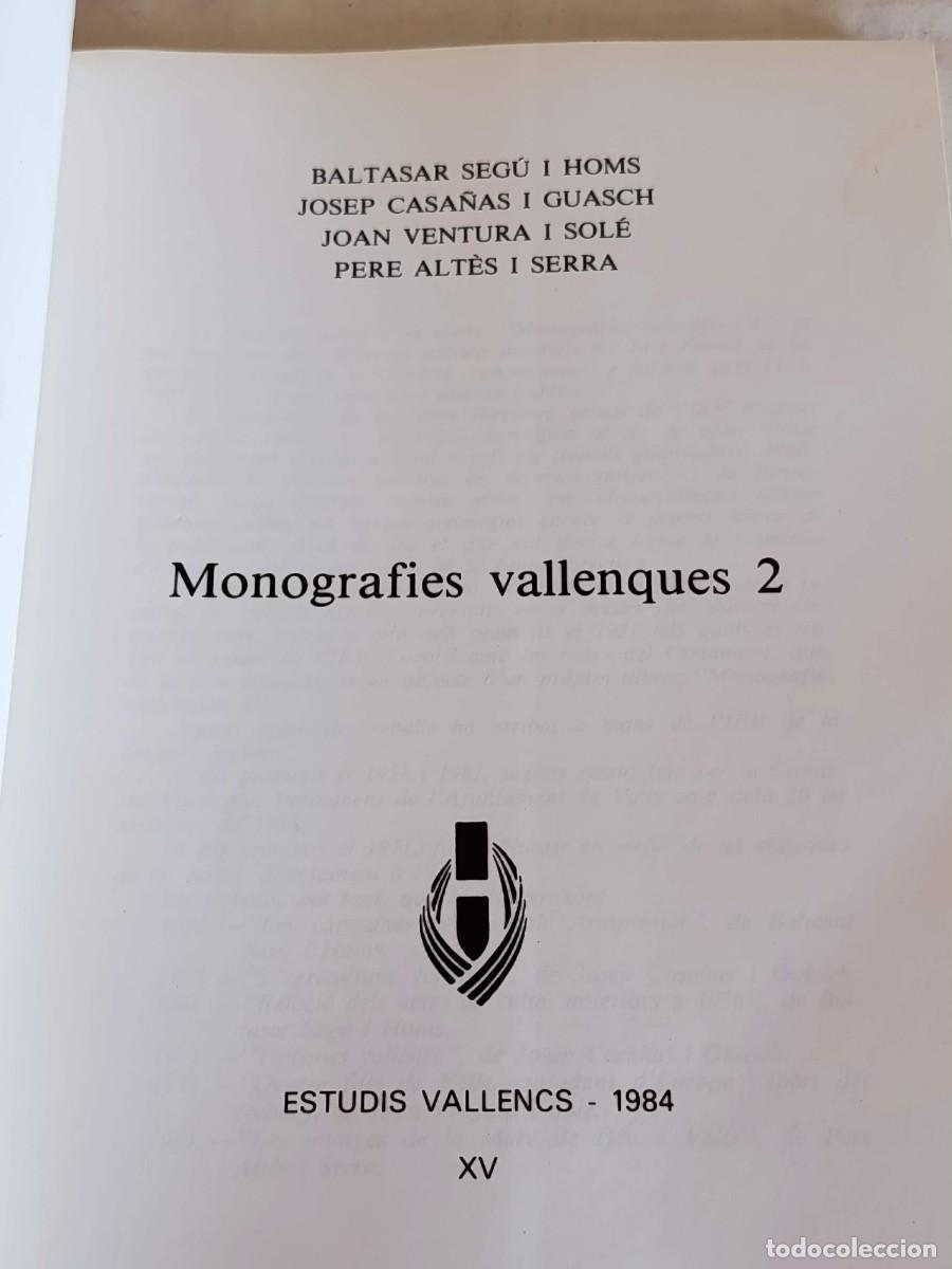 Libros: Monograf&iacute;as vallenques 2 - Foto 3