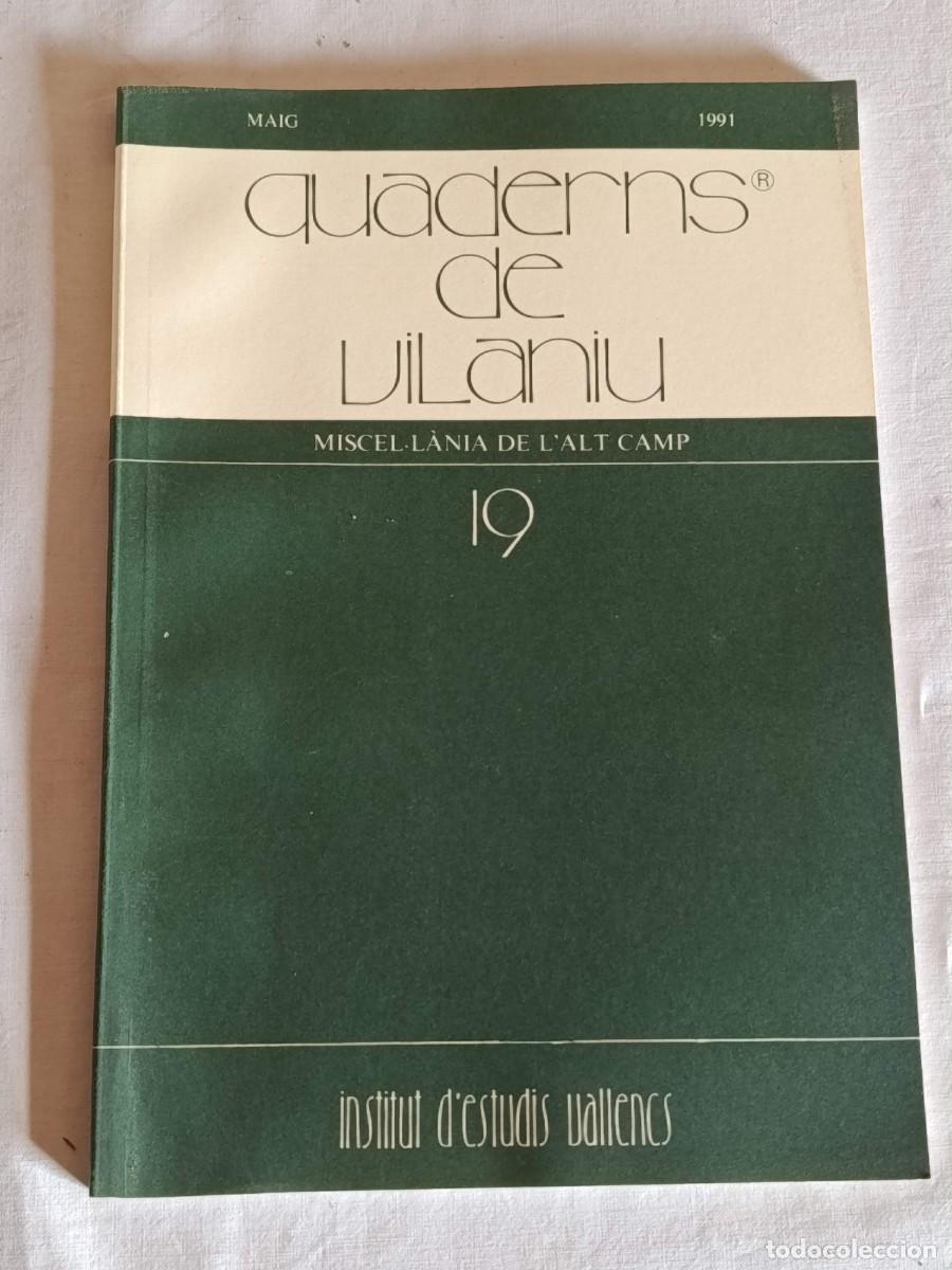 Libros: Quaderns de Vilaniu 19 maig 1991 - Foto 1