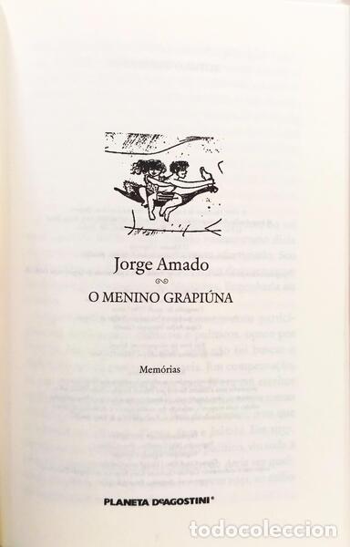 Libros: AMADO. (Jorge) - O MENINO GRAPI&Uacute;NA. - Foto 2
