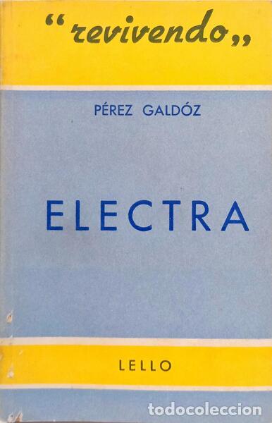 Libros: GALD&Oacute;Z. (P&eacute;rez) - ELECTRA. - Foto 1