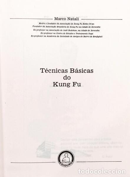 Libros: MATALI. (Marco) - T&Eacute;CNICAS B&Aacute;SICAS DO KUNG FU. - Foto 2
