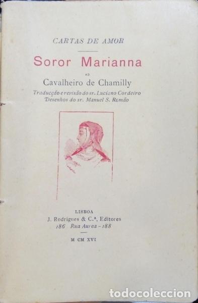 Libri di seconda mano: ALCOFORADO. (S&oacute;ror Mariana) - CARTAS DE AMOR: SOROR MARIANNA AO CAVALHEIRO DE CHAMILLY.