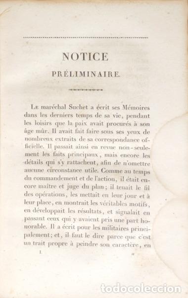 Libros: D&#39;ALBUFERA. (Louis-Gabriel Suchet, duc) - M&Eacute;MOIRES. - Foto 3