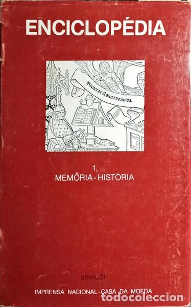 B&uuml;cher: GIL. (Fernando) - ENCICLOP&Eacute;DIA EINAUDI, VOLUME 1, MEM&Oacute;RIA - HIST&Oacute;RIA. [3.&ordf; TIRAGEM]