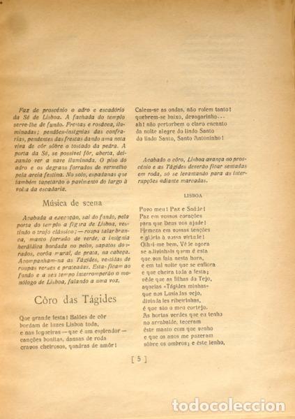 Libros: MATOS SEQUEIRA. (Gustavo de) - AUTO DE SANTO ANT&Oacute;NIO. - Foto 2