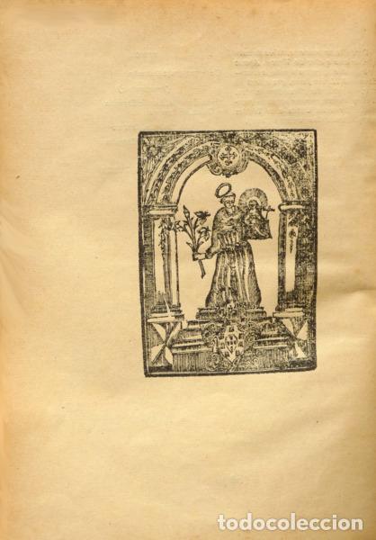 Libros: MATOS SEQUEIRA. (Gustavo de) - AUTO DE SANTO ANT&Oacute;NIO. - Foto 3