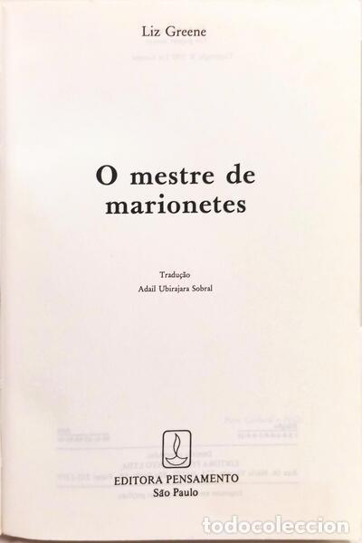 Libros: GREENE. (Liz) - O MESTRE DE MARIONETES. - Foto 2