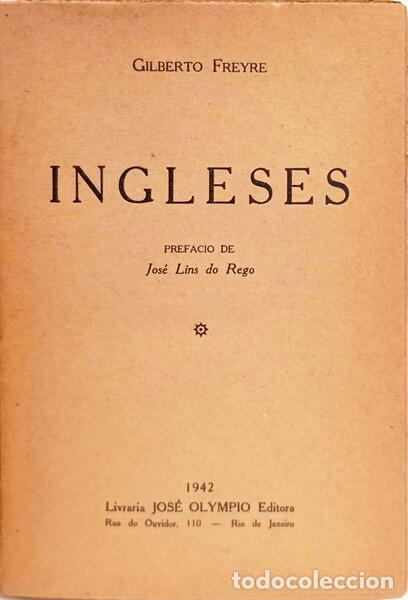 Libros: FREYRE. (Gilberto) - INGLESES. - Foto 2