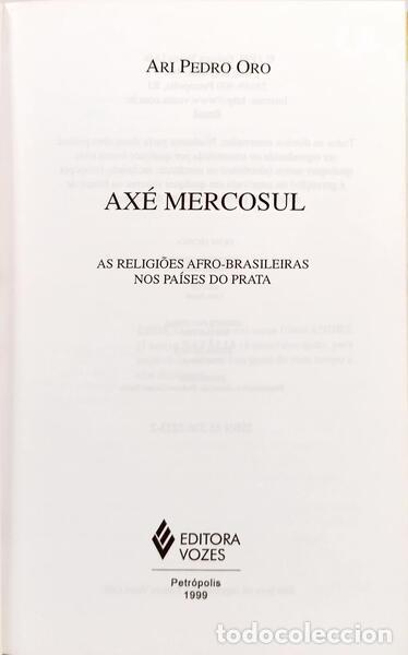 Libros: ORO. (Ari Pedro) - AX&Eacute; MERCOSUL. - Foto 2