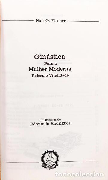 Libros: FISCHER. (Nair G.) - GIN&Aacute;STICA PARA A MULHER MODERNA: BELEZA E VITALIDADE. - Foto 2