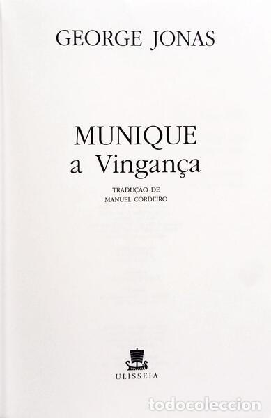 Libros: JONAS. (George) - MUNIQUE A VINGAN&Ccedil;A. - Foto 2