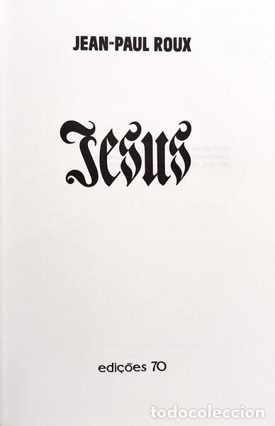 Libros: ROUX. (Jean-Paul) - JESUS. - Foto 2