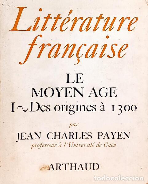 Libri di seconda mano: PAYEN. (Jean Charles) e Daniel Poirion. - LE MOYEN AGE. [2 VOLS.]