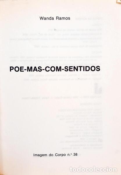Libros: RAMOS. (Wanda) - POE-MAS-COM-SENTIDOS. [1.&ordf; EDI&Ccedil;&Atilde;O] - Foto 2