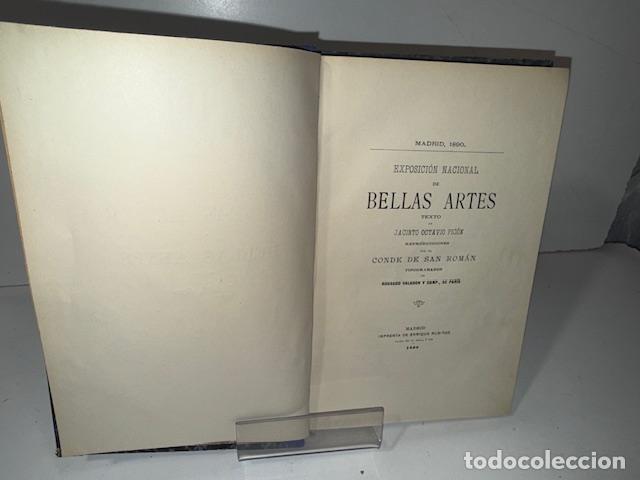 Libros: EXPOSICION NACIONAL DE BELLAS ARTES 1890 - Foto 1