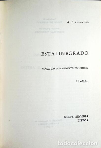 Libros: EREMENKO. (Andr&eacute; Ivanovitch) - ESTALINEGRADO. - Foto 2