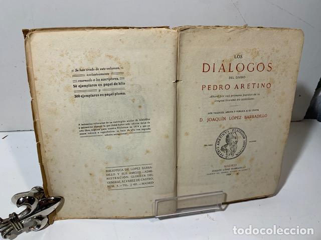 Libros: LOS DIALOGOS DEL DIVINO PEDRO ARENTINO - Foto 5